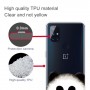 OnePlus Nord N10 5G läpinäkyvä panda suojakuori