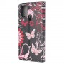 OnePlus Nord N10 5G kukkia ja perhosia suojakotelo
