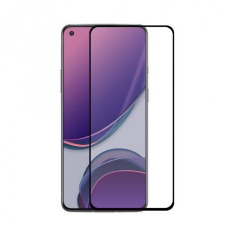 OnePlus 8T kirkas mustareunuksinen panssarilasi