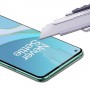 OnePlus 8T kirkas mustareunuksinen panssarilasi. – kirkas lasisuoja istuu täydellisesti näyttöön