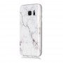 Samsung Galaxy S7 läpinäkyvä kukkia ja perhosia suojakuori.