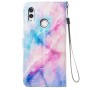 Huawei P Smart 2019 värikäs marmori suojakotelo – suojakotelo yhdistää käytännön ja designin