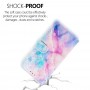 iPhone 7/8/SE 2020 värikäs marmori suojakotelo
