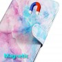 iPhone 7/8/SE 2020/SE 2022 värikäs marmori suojakotelo
