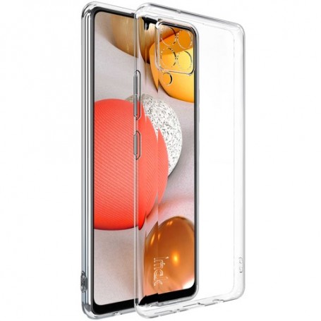 Samsung Galaxy A42 5G läpinäkyvä suojakuori.