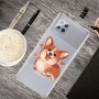 Samsung Galaxy A42 5G läpinäkyvä koira suojakuori.
