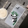 Samsung Galaxy A42 5G läpinäkyvä panda suojakuori