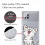 Samsung Galaxy A42 5G läpinäkyvä kissa suojakuori