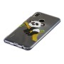 Huawei P Smart 2019 läpinäkyvä panda suojakuori.