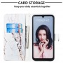 Huawei P30 Lite valkoinen marmori suojakotelo