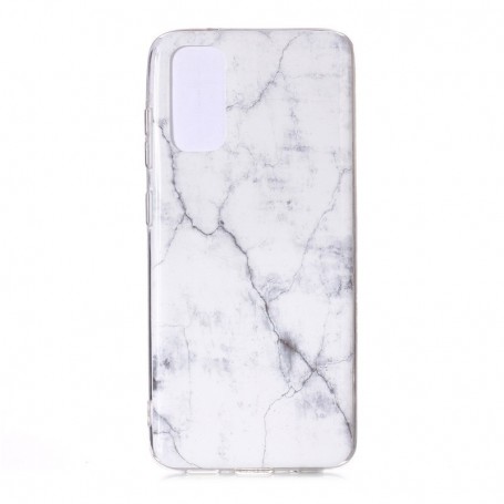 Samsung Galaxy S20 valkoinen marmori suojakuori