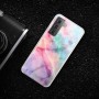 Samsung Galaxy S21 värikäs tie-dye marmori suojakuori