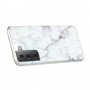 Samsung Galaxy S21 valkoinen marmori suojakuori