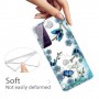 Samsung Galaxy S21 läpinäkyvä perhoset suojakuori