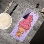 Samsung Galaxy S21 läpinäkyvä jäätelö suojakuori