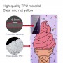 Samsung Galaxy S21 läpinäkyvä jäätelö suojakuori