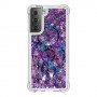 Samsung Galaxy S21 glitter hile unisieppari suojakuori