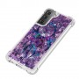 Samsung Galaxy S21 glitter hile unisieppari suojakuori