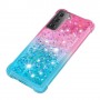 Samsung Galaxy S21 liukuväri glitter hile suojakuori