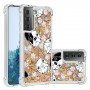 Samsung Galaxy S21 glitter hile koirat suojakuori