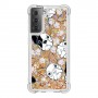 Samsung Galaxy S21 glitter hile koirat suojakuori