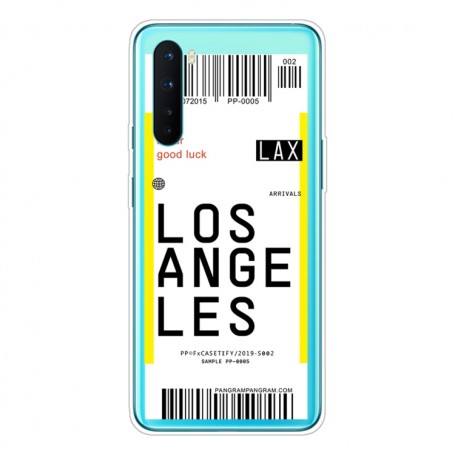 OnePlus Nord Los Angeles tarkistuskortti suojakuori.