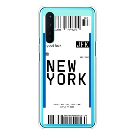 OnePlus Nord New York tarkistuskortti suojakuori.
