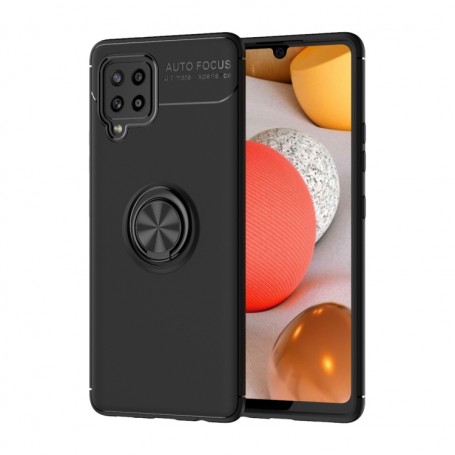 Samsung Galaxy A42 5G musta suojakuori.