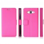 Galaxy A3 hot pink puhelinlompakko