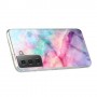 Samsung Galaxy S21 Plus värikäs tie-dye marmori suojakuori