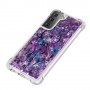 Samsung Galaxy S21 Plus glitter hile unisieppari suojakuori