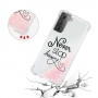 Samsung Galaxy S21 Plus glitter hile never stop dreaming suojakuori