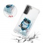 Samsung Galaxy S21 Plus läpinäkyvä pöllö suojakuori.