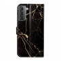 Samsung Galaxy S21 musta marmori suojakotelo