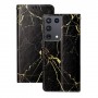 Samsung Galaxy S21 Ultra musta marmori suojakotelo
