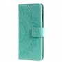 Samsung Galaxy S21 Ultra mintunvihreä mandala suojakotelo