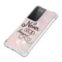 Samsung Galaxy S21 Ultra glitter hile never stop dreaming suojakuori – huolella viimeistelty tuote lähikuvassa