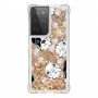 Samsung Galaxy S21 Ultra glitter hile koirat suojakuori