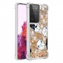 Samsung Galaxy S21 Ultra glitter hile koirat suojakuori