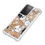 Samsung Galaxy S21 Ultra glitter hile koirat suojakuori