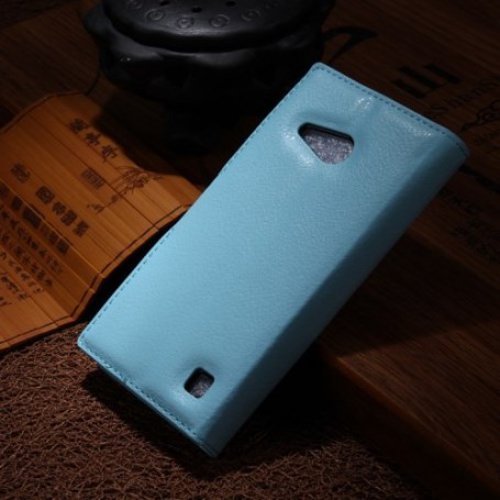 Lumia 735 vaaleansininen puhelinlompakko