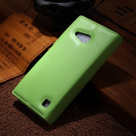 Lumia 735 vihreä puhelinlompakko
