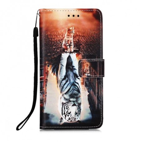 Samsung Galaxy A02s Kissa suojakotelo