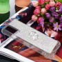 Samsung Galaxy A02s glitter hile hopea sormuspidike suojakuori.