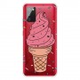 Samsung Galaxy A02s / A03s läpinäkyvä jäätelö suojakuori