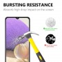 Samsung Galaxy A32 5G kirkas panssarilasi. – iskunkestävä lasi lähikuvassa