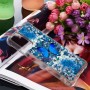 Samsung Galaxy A32 5G glitter hile sininen perhonen suojakuori