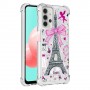 Samsung Galaxy A32 5G glitter hile Eiffel-torni suojakuori