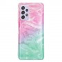 Samsung Galaxy A52 / A52 5G / A52s 5G värikäs marmori suojakuori