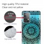 Samsung Galaxy A52 / A52 5G läpinäkyvä mandala suojakuori